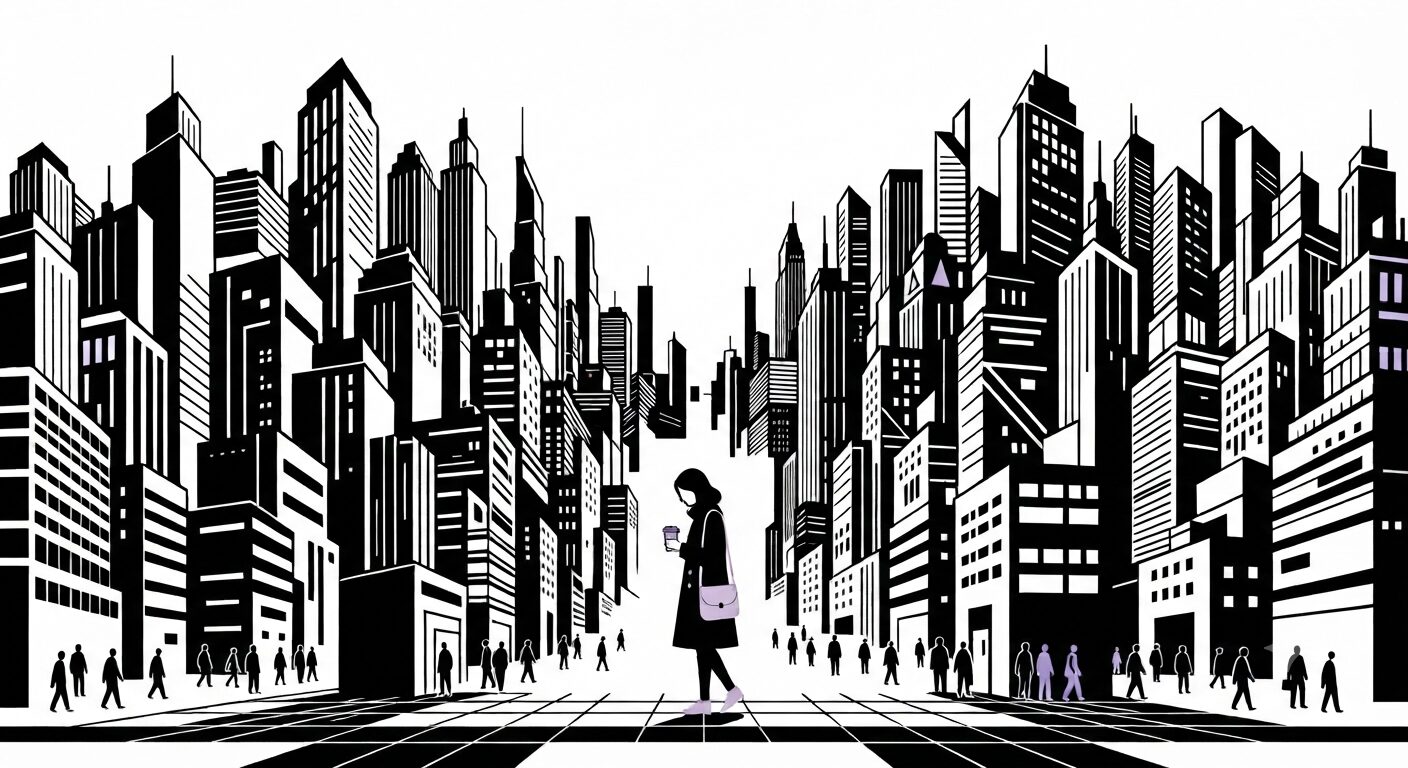Overwhelmed by an urban life